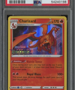 2020 POKEMON SWSH BLACK STAR PROMO #066 CHARIZARD-HOLO PRERELEASE PSA 10